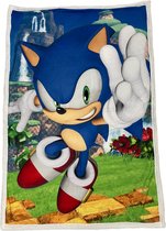 Sonic Hedgehog Fleecedeken - Plaid - 100x140cm - Groot | bol.com