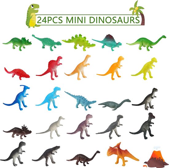 Calendrier De L'avent Dinosaure - 24 Figurines Pour Enfant - T-Rex