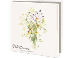 Bekking & Blitz - Wenskaartenmapje - Set wenskaarten - Kunstkaarten - Museumkaarten - Uniek design - 10 stuks - Inclusief enveloppen - Wilde bloemen - Wildflower - Janny van den Broek