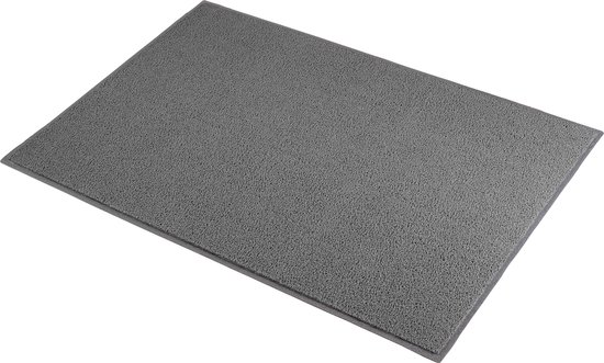 Notrax Wayfarer® 10 mm 10mm spaghetti entreemat met backing 90cm x 150cm Grijs - Notrax