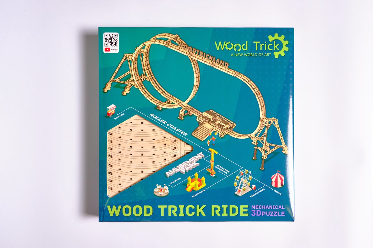 Wood Trick Roller Coaster Mod lisme en bois bol