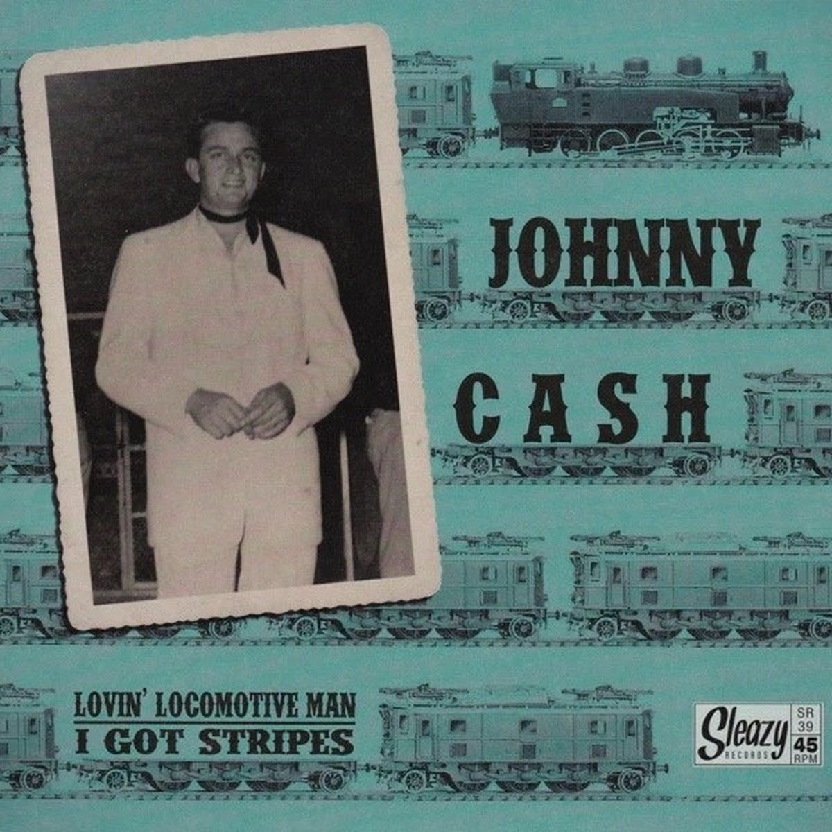 Johnny Cash - Lovin' Locomotive Man (7" Single)