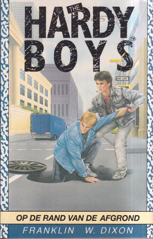 Omslag van The Hardy Boys 5 : Op de Rand van de Afgrond door Franklin W. Dixon