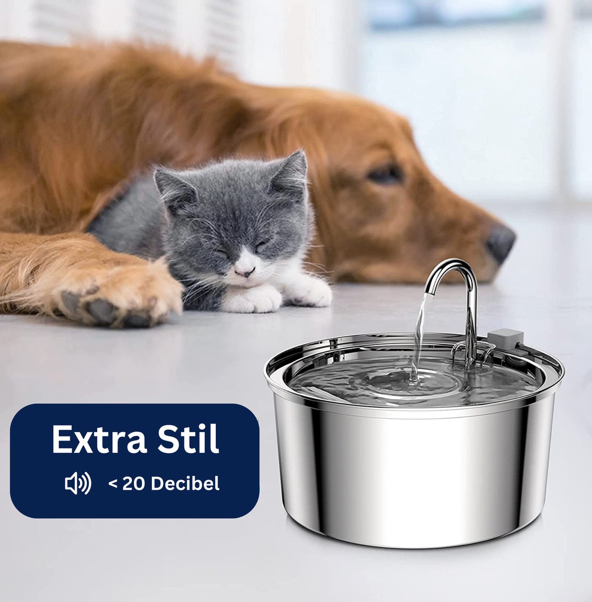 LJE Supplies Drinkfontein Kat - Kattenfontein 3.2L thumbnail 5