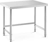 Bol.com Royal Catering - RVS werktafel - ECO - 100 x 70 cm - 92 kg aanbieding