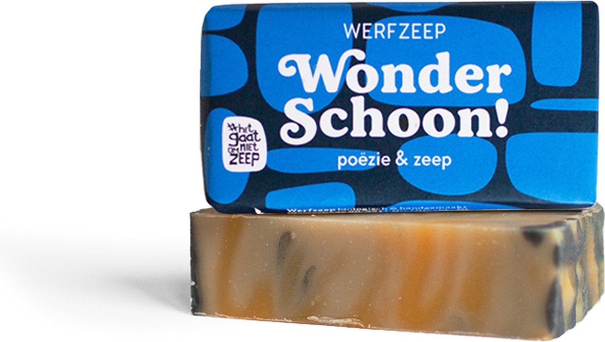 Werfzeep wonderschoon! – Dorien Dijkhuis – Natuurlijke zeep - Handgemaakt - Vegan zeep - 100 gram