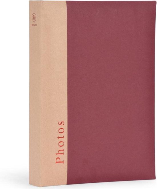 Fotoalbum - Henzo - Chapter - 300 foto's - Donkerrood