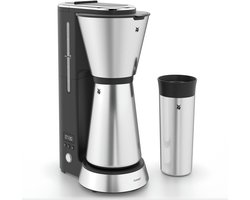 WMF KITCHENminis 0412260011 - Filter-koffiezetapparaat - Thermoskan - Zwart/RVS - Compact - 5 Kopjes