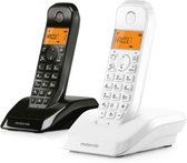 Telephone Motorola NTETIN0119 White Black