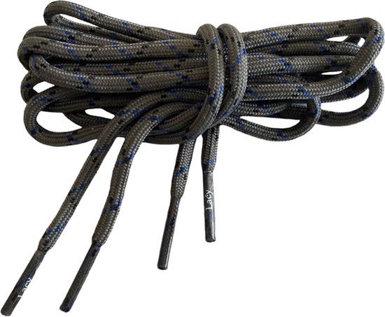 VSUDO 70 cm Rond Zwart Schoenveters voor Laarzen - ø4 mm Laarzen Veters - Veters Voor Boots - Schoenbinder voor Wandelschoenen (1 Paar-Zwart-070cm