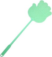 Vliegenmeppers - Kunststof Vliegenmepper - Handvormig - Groen