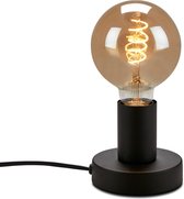 BRILONER - TEEPU - Lampe à poser - 10 W - IP20 - noir - métal - excl.