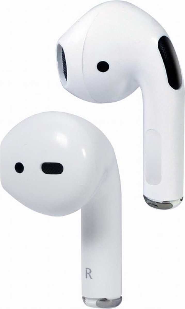 Bluetooth TWS in-ears &apos;Valletta&apos;, glanzend wit