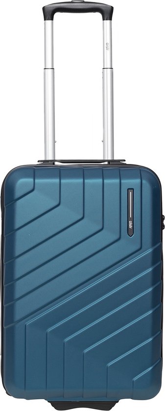 Oistr Handbagage harde koffer / Trolley / Reiskoffer - Brooks - 55 cm - Blauw