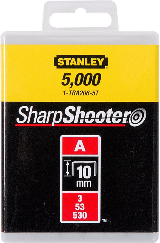 STANLEY Nieten 5000 Stuks - Type A - 10mm