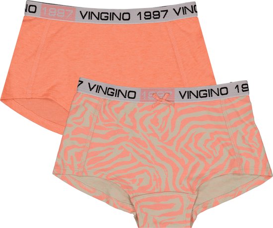 Vingino - filles - pack de 2 - Peach fluo - 92/104