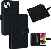 UNIQ Accessoire Zwart iPhone 14 Plus Booktype Porte-cartes pour 9 cartes - Fermeture magnétique