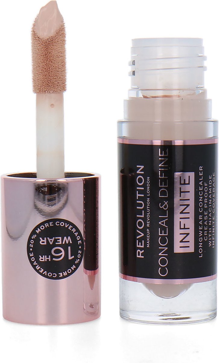 Makeup Revolution Conceal & Define Infinite Longwear Concealer C3