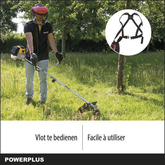 Powerplus POWXG30412 - Snijbreedte bosmaaier: 255 mm - Bosmaaier - 52cc van Powerplus — afbeelding 4