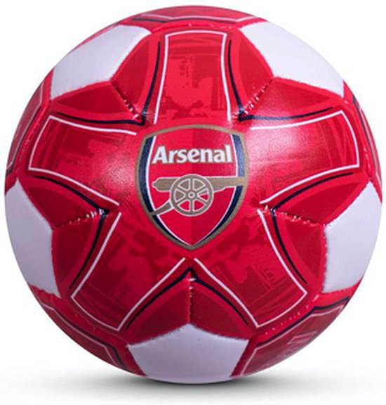 Arsenal mini voetbal 10 centimeter softbal bol