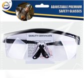 DID - verstelbare - veiligheidsbril - vuurwerkbril - kunststof
