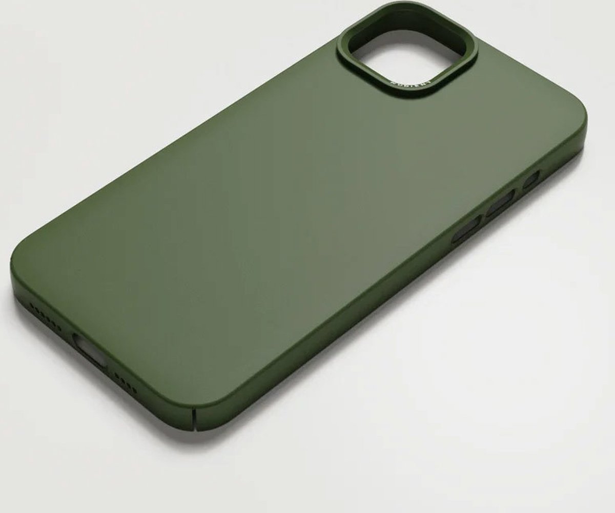Nudient Thin Magnet hoesje geschikt voor iPhone 14 Plus - Groen
