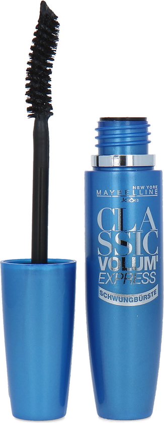 Maybelline Classic Volum'Express Curved Brush Mascara - Black | bol
