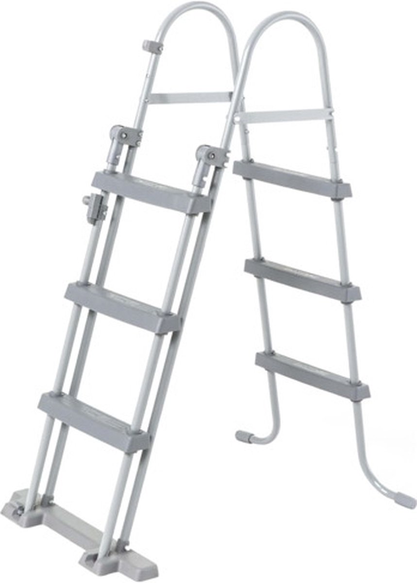 Bestway Power Steel zwembadset met filterpomp en trap - 404 x 201 x 100 cm