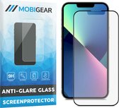 Mobigear Screenprotector geschikt voor Apple iPhone 13 Pro Glazen | Mobigear Premium Screenprotector Anti-Glare - Case Friendly - Zwart