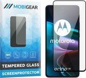 Mobigear Screenprotector geschikt voor Motorola Edge 30 Glazen | Mobigear Premium Screenprotector - Case Friendly - Zwart