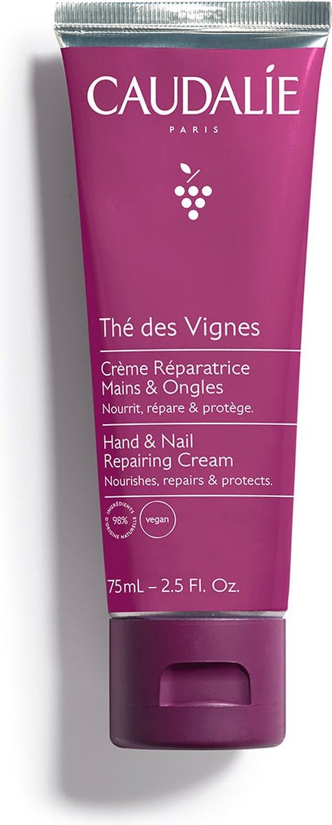 Thé Des Vignes Hand & Nail Repairing Cream - Obnovující Krém Na Ruce + Nehty