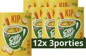 Unox Kip Cup-a-Soup - 12 x 3 x 175 ml - Voordeelverpakking