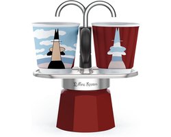 Bialetti Mini Express Magrite - Set met 2 kopjes