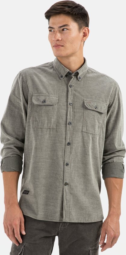 Chemise decontractee Camel Active vert bol