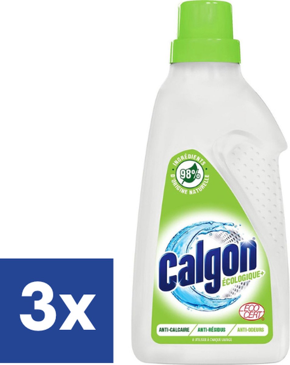 Calgon Ecologisch+ Gel - 3 x 750 ml