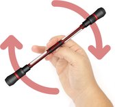 EZLife Spinning Pen Rood - Fidget Pen - Stress Relief Pen- Roterende Pen - 0.5mm Balpen Pen Spinner - Freestyle Pen - Weighted Spinner Pen
