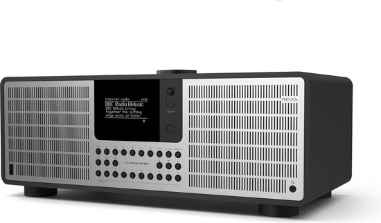 Revo SuperSystem - Radio - Met wifi - 80 Watt - Walnoot/Zilver