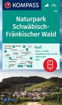 KOMPASS WK 773 Wandelkaart Naturpark Schwäbisch-Fränkischer Wald 1:40.000