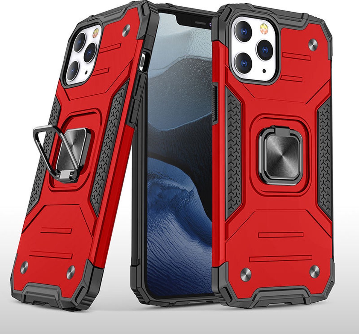 MCM iPhone 11 Pro Armor hoesje - Rood