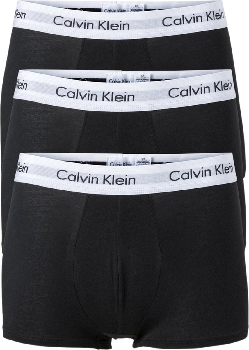 bijstand Buiten adem geroosterd brood Calvin Klein 3-Pack Heren Boxershorts - Zwart - Maat XL | bol.com