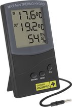 Thermo/Hygro meter garden HighPro MEDIUM Temperatuur-Luchtvochtigheid. Inclusief sensor.
