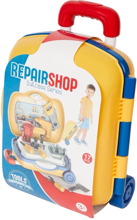 Achat Valise complète outils de bricolage - 37 pièces - Jeu d'imitation  Bricolage - Dès 3 ans - KID-OBY - 813093 en gros