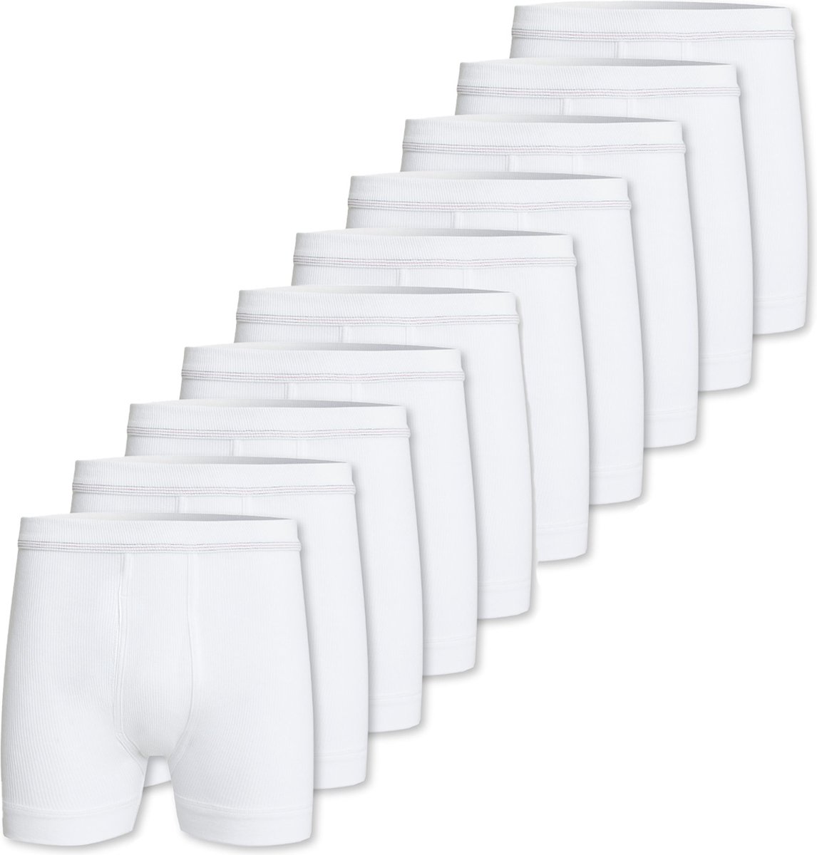 Conta Heren onderbroek 10 pack dubbelrib