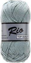 Lammy yarns Rio katoen garen - licht zeegroen/blauw (851) -1 bol van 50 gram - pendikte 3 - 3,5 mm.