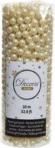 Collier de Collier de perles Decoris Plastique Crème 0.8x1000cm