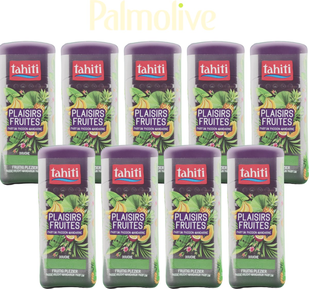 Palmolive Naturals Tahiti 100% Natuurlijk Douchegel Mega Bundel - 9 x 320 ml