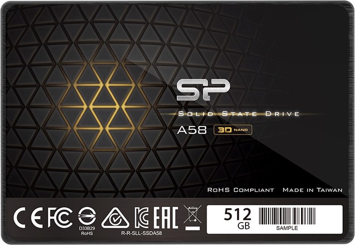 Silicon Power Ace A58 2.5 512GB SATA III 2.5" 3D NAND