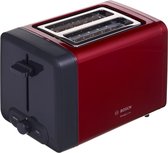 Bosch DesignLine TAT4P424 - Toaster - 2 Scheibe 2 part(s) 970 W Noir, Rouge