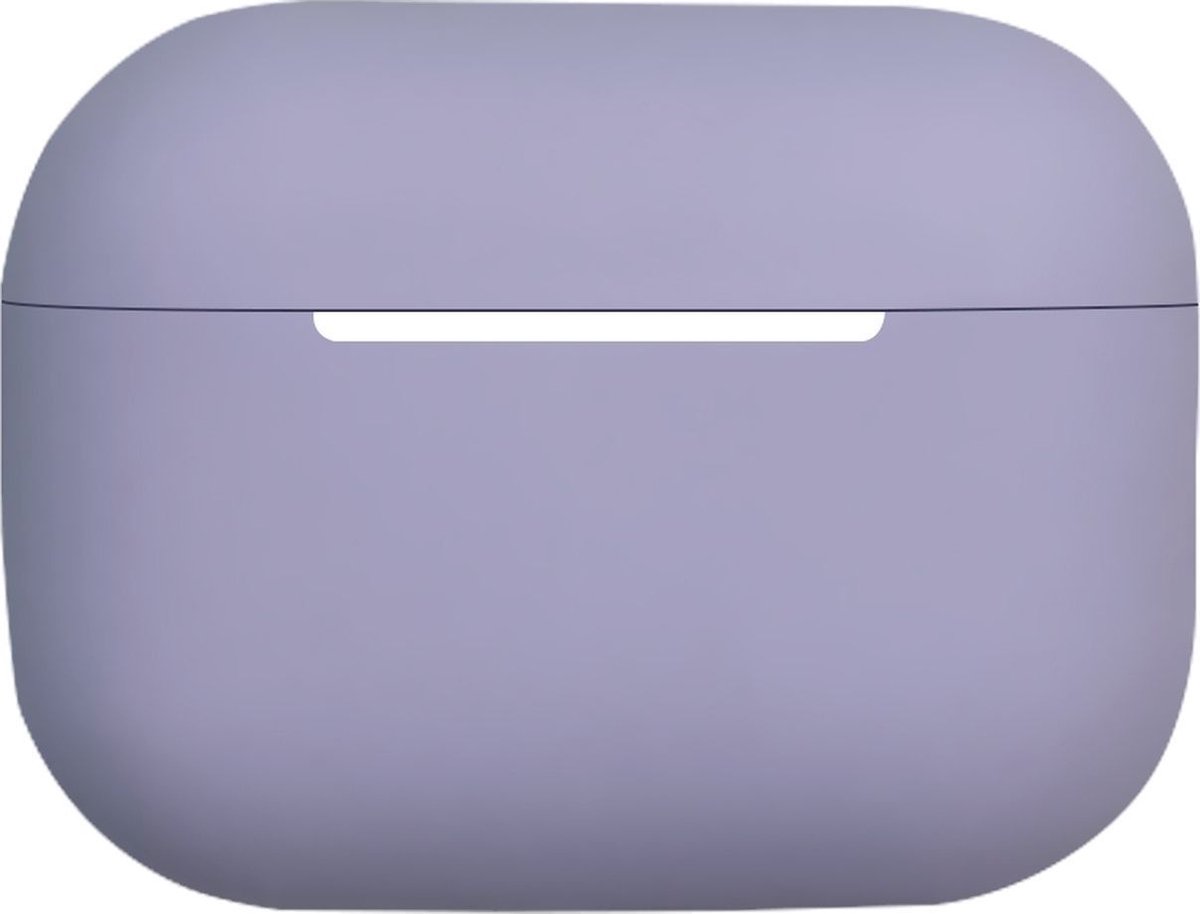 Mobigear Color Hoesje geschikt voor Apple AirPods Pro 2 Hoesje Flexibel Siliconen - Paars