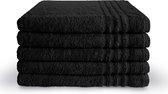 Byrklund handdoeken 70x140 - set van 5 - Hotelkwaliteit - Zwart